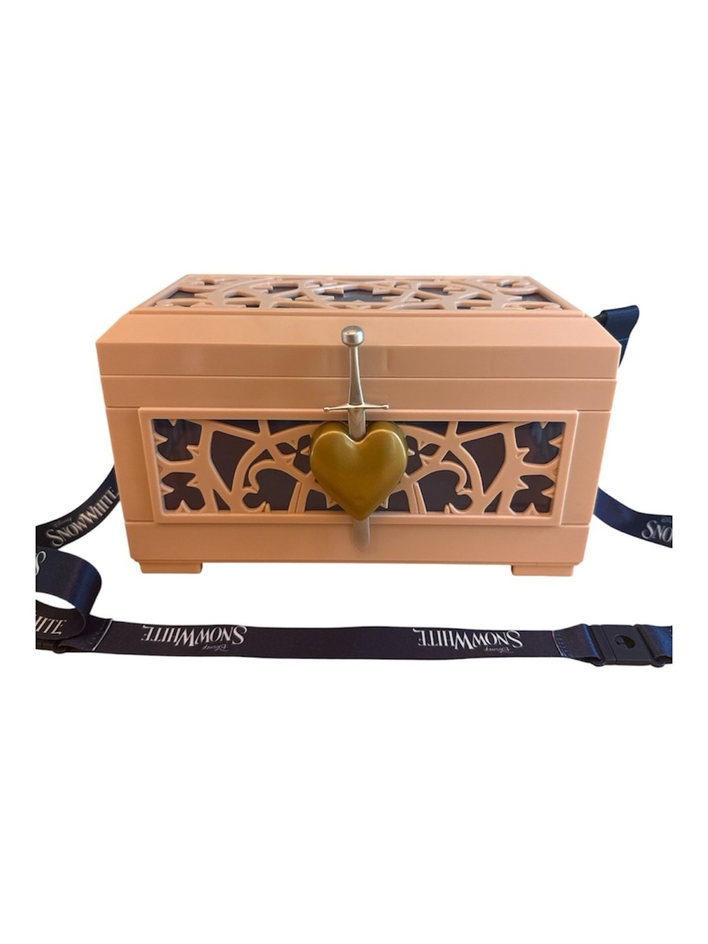 Disney Snow White Movie Heart Box Popcorn Bucket Golden Link
